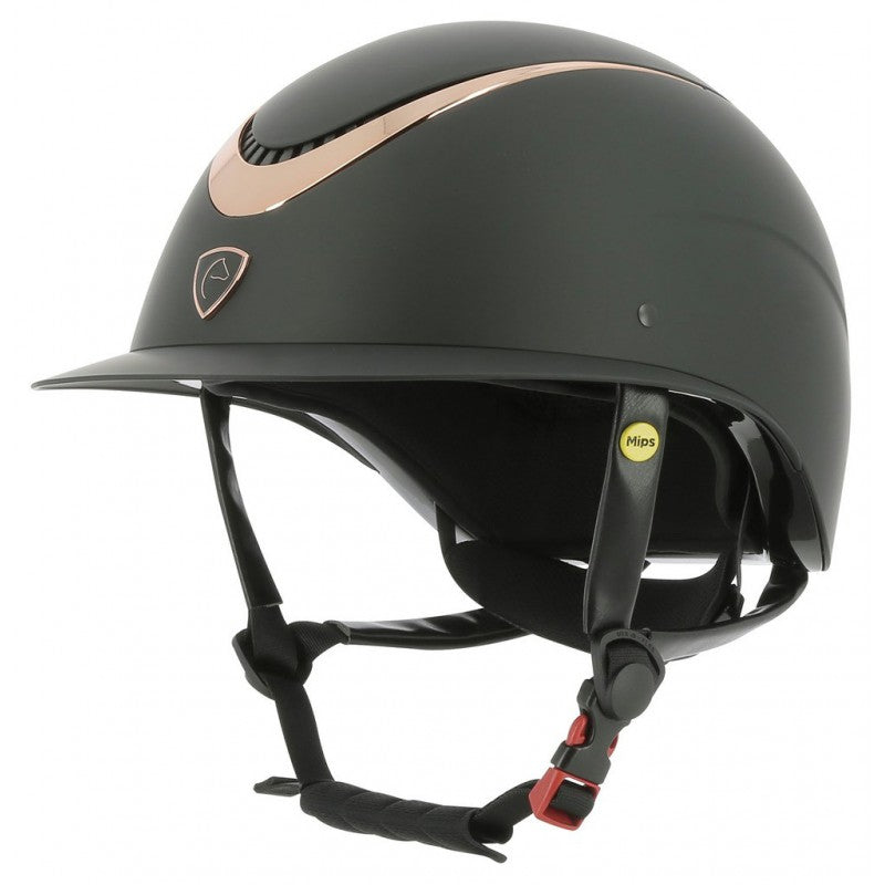 Horse riding helmet with MIPS