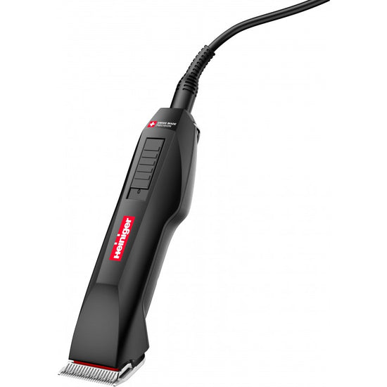 Ergonomic equestrian grooming clipper with non-slip grip