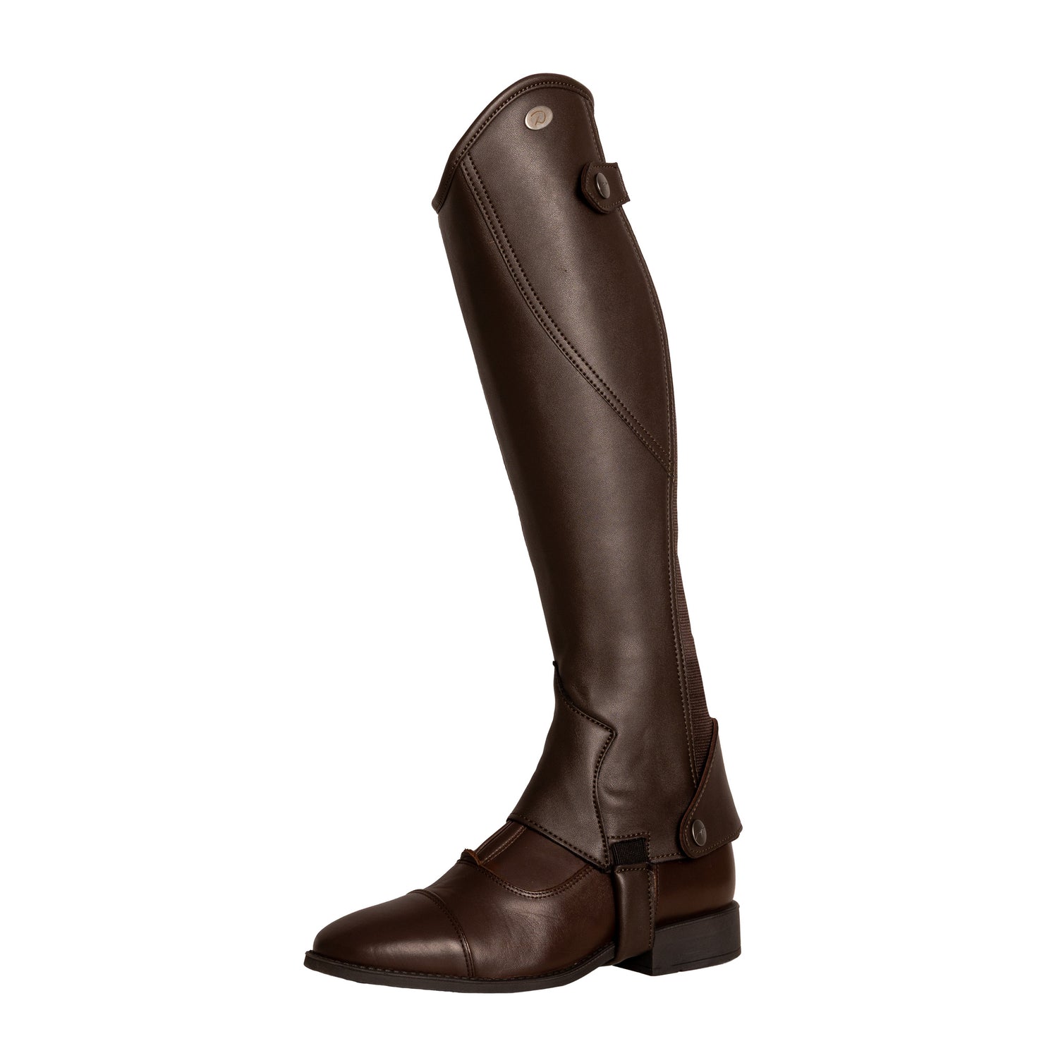 Brown half chaps