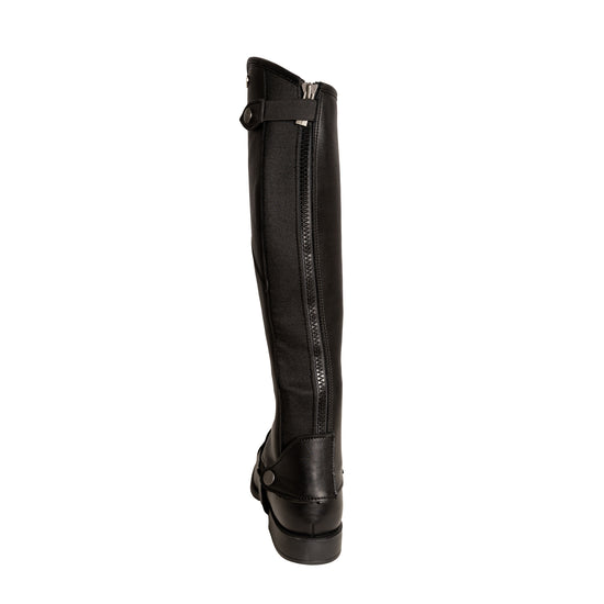 Black quality half chaps