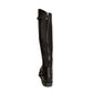 Black quality half chaps