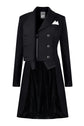 Fair Play FP Nadine ladies competition tailcoat with decorative horse motif embroidery and rhinestones.