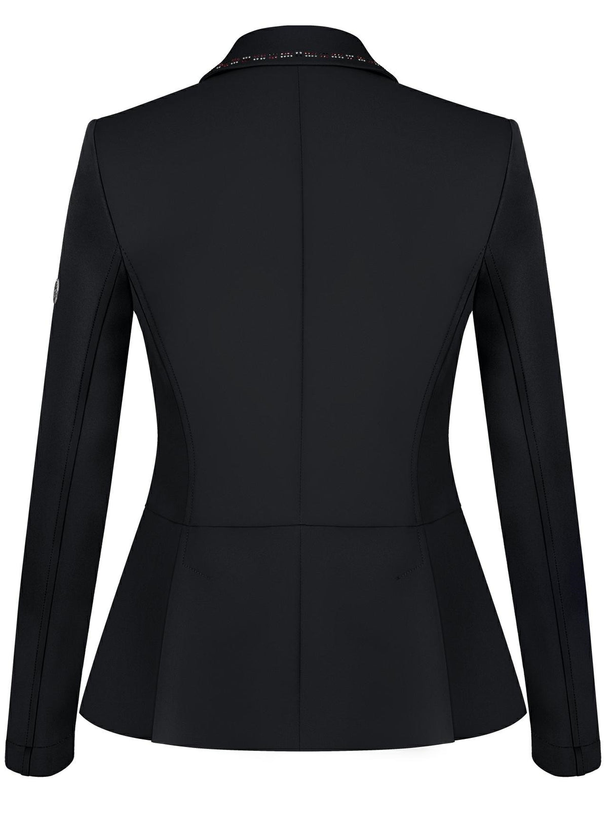 Fair Play Natalie competition jacket made from breathable and elasticated fabric.