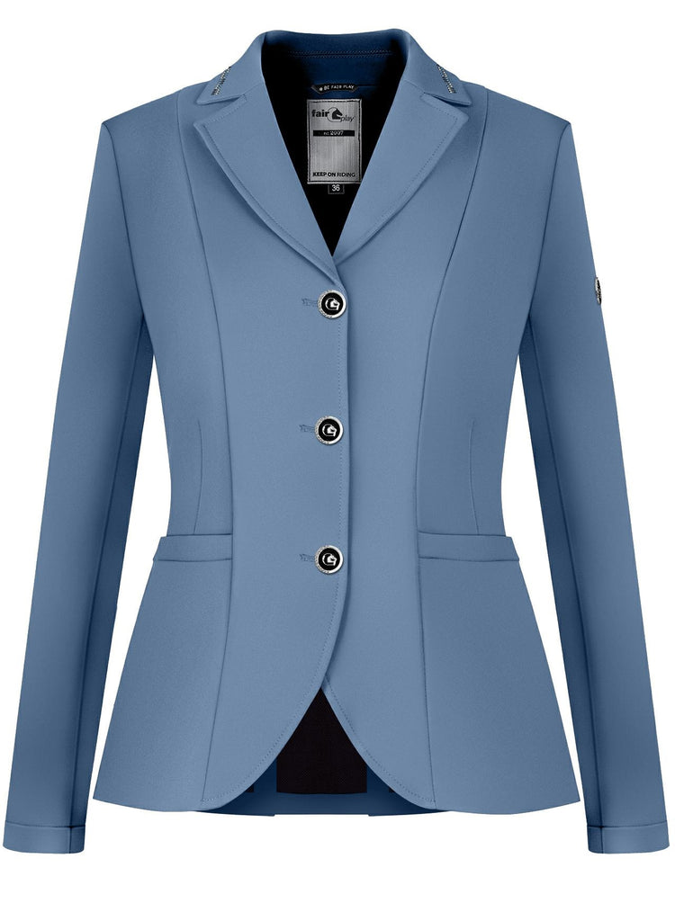 Fair Play Natalie show jacket with subtle crystal detailing around the collar.
