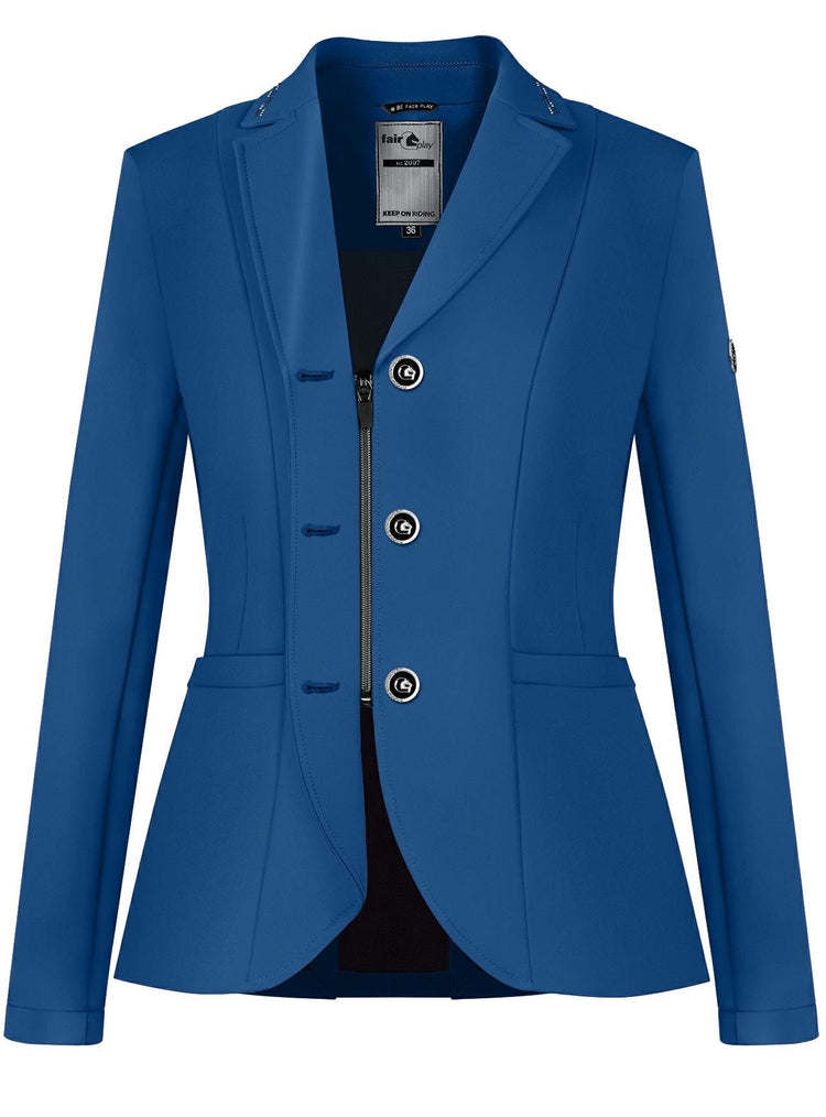 Fair Play Natalie mesh lined show jacket designed to improve ventilation while competing.