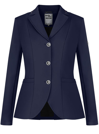 Fair Play Natalie show jacket in Navy with an elegant tailored competition fit.