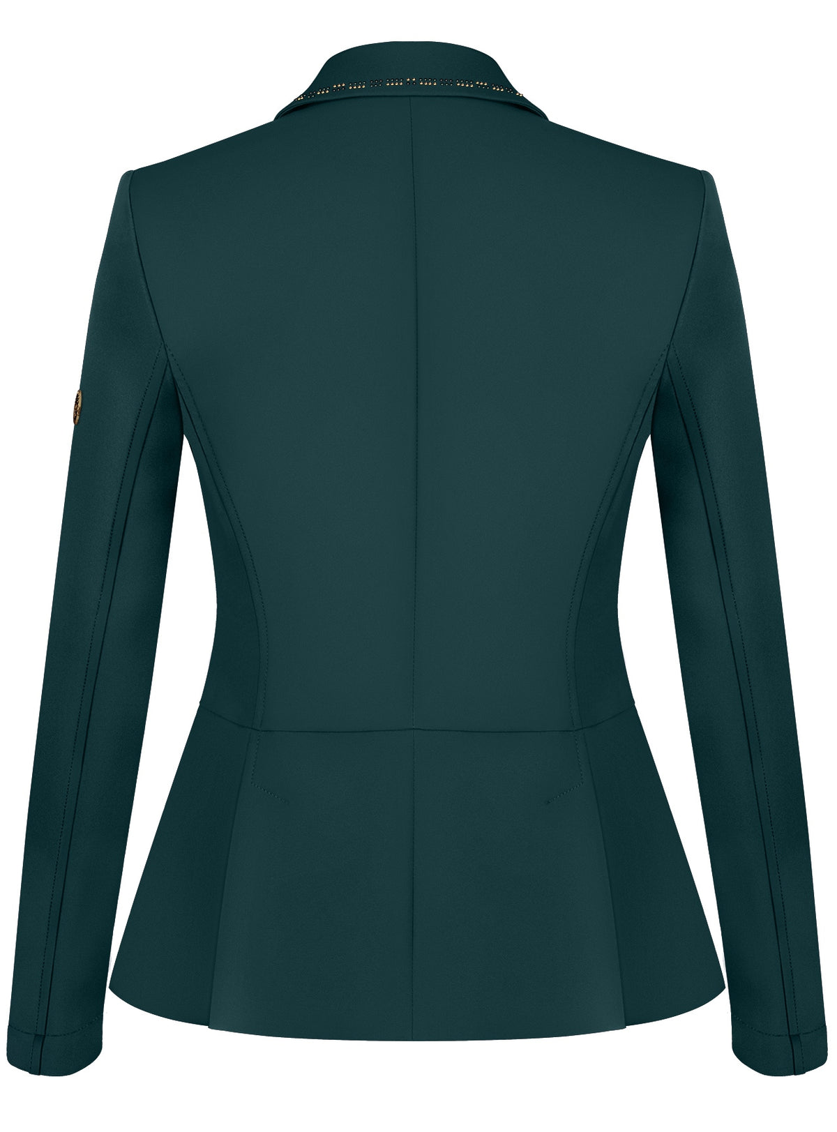 Fair Play Natalie riding competition jacket with two practical zippered front pockets.