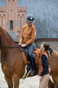 Kingsland new season clothing leather riding tights and checked breeches