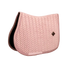 Fishbone quilted horse saddle pad with premium velvet finish.