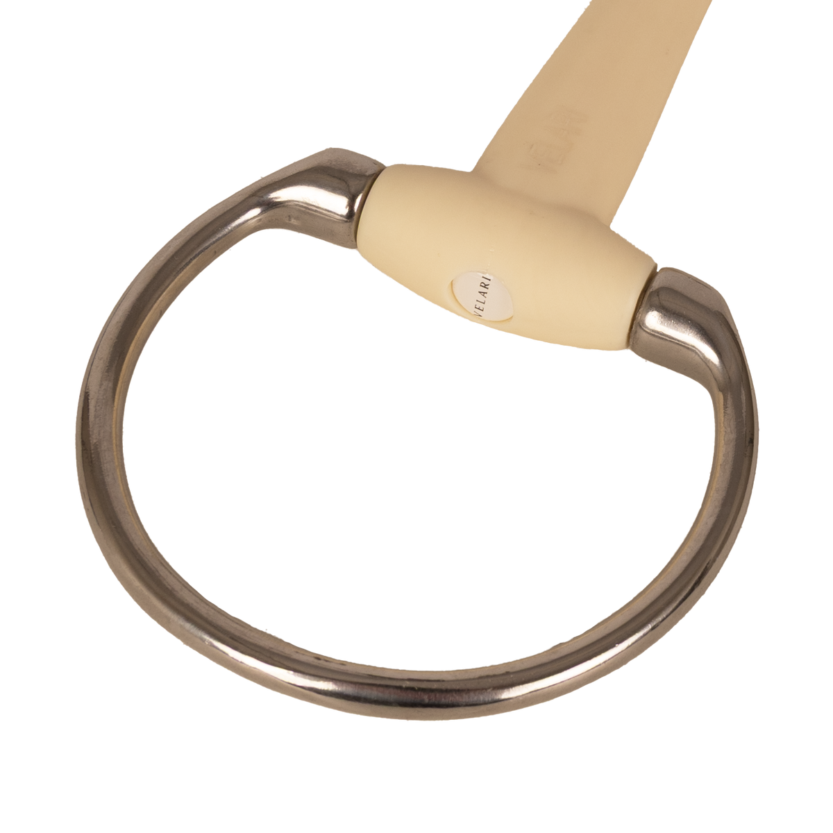 Flexible Eggbutt bit for young horses learning to accept the contact