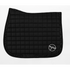 Elegant show jumping pad with moisture control black gitter