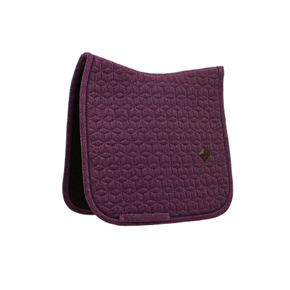 Glitter saddle pad with star quilting and cushioning for the horse&