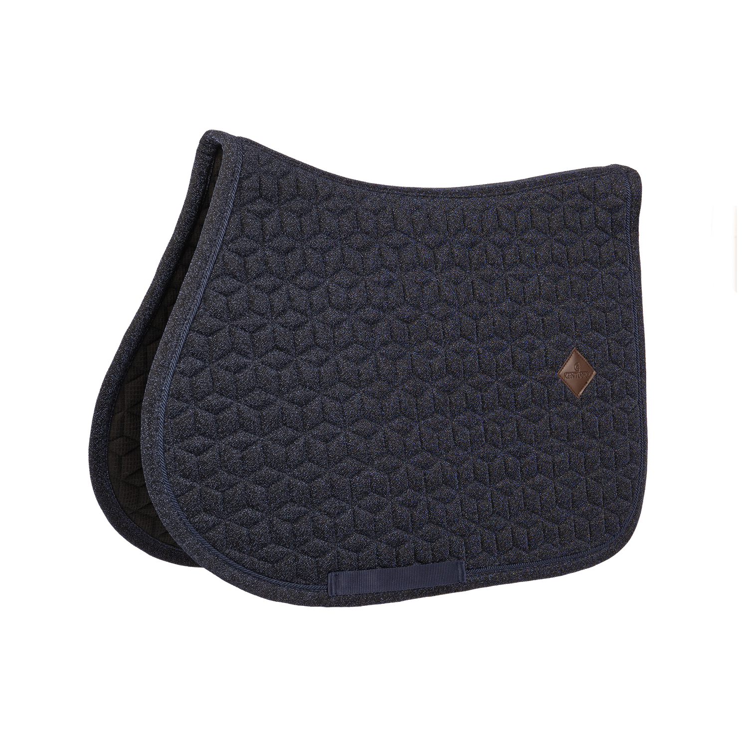 Full sparkling horse saddle pad with an elegant eye-catching finish