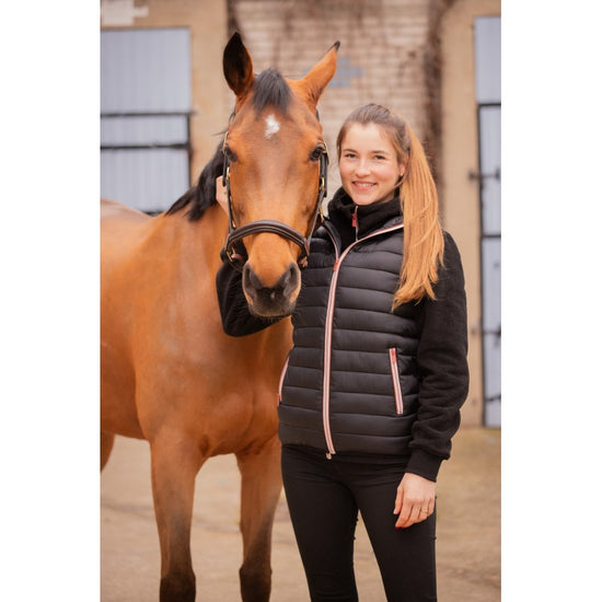 quilted riding vest