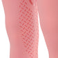 Girls riding leggings with Knee Grip for confidence while riding.