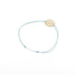 Gold-plated horse bracelet with delicate cord for everyday equestrian style.