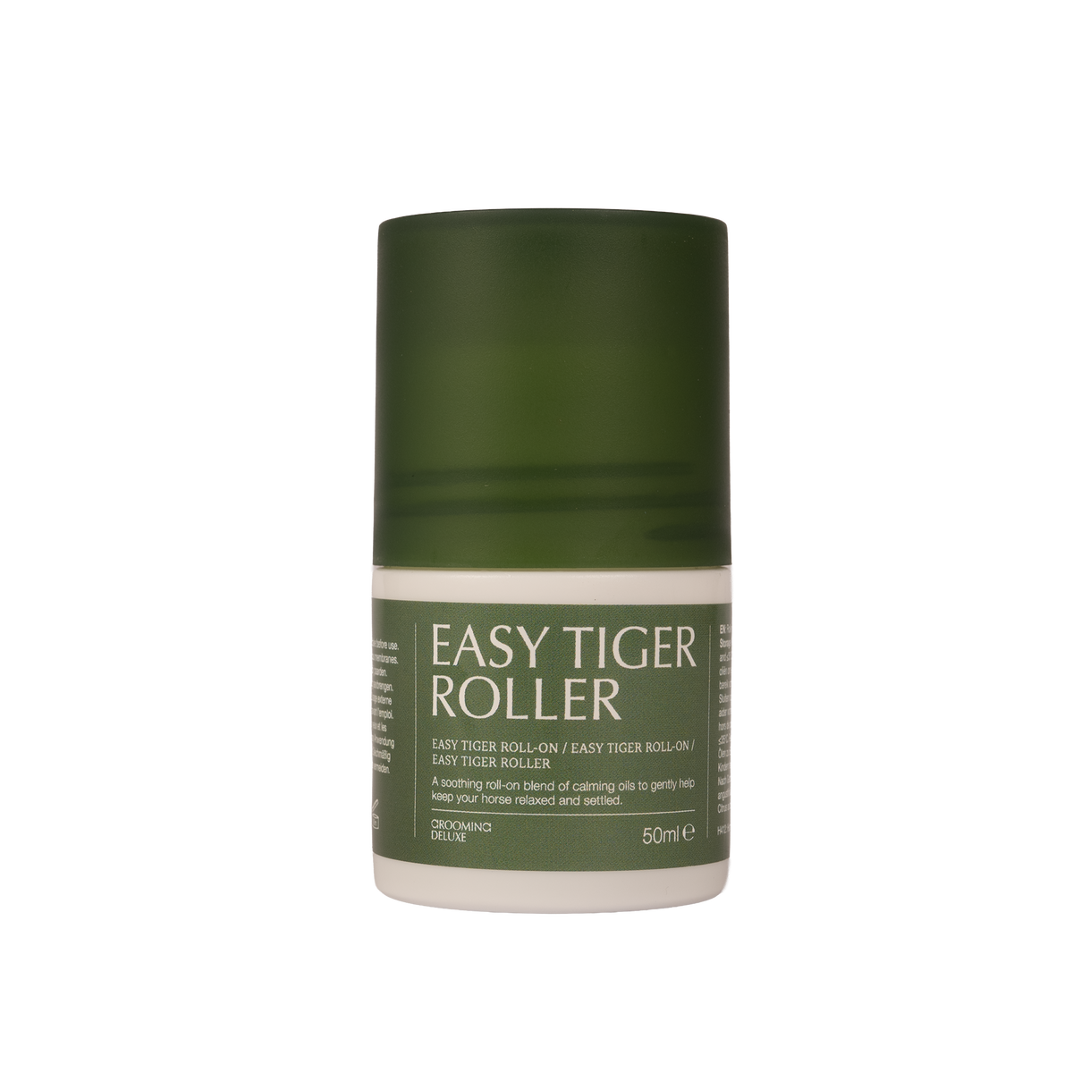 Grooming Deluxe Easy Tiger Roller with calming essential oils for horses