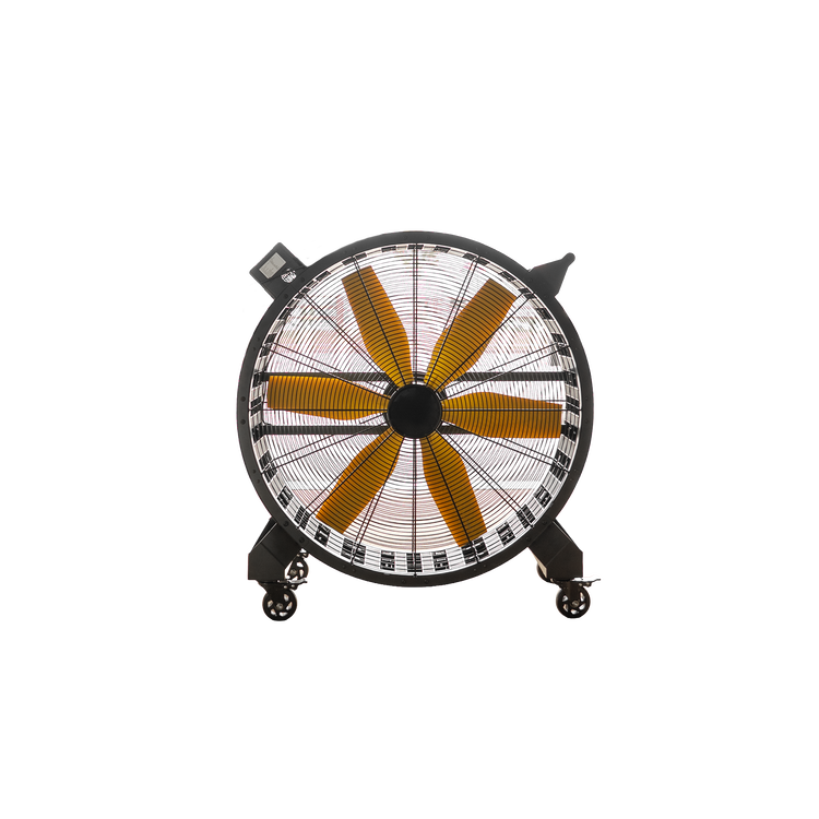 Grooming Deluxe floor fan for ventilating large horse stables