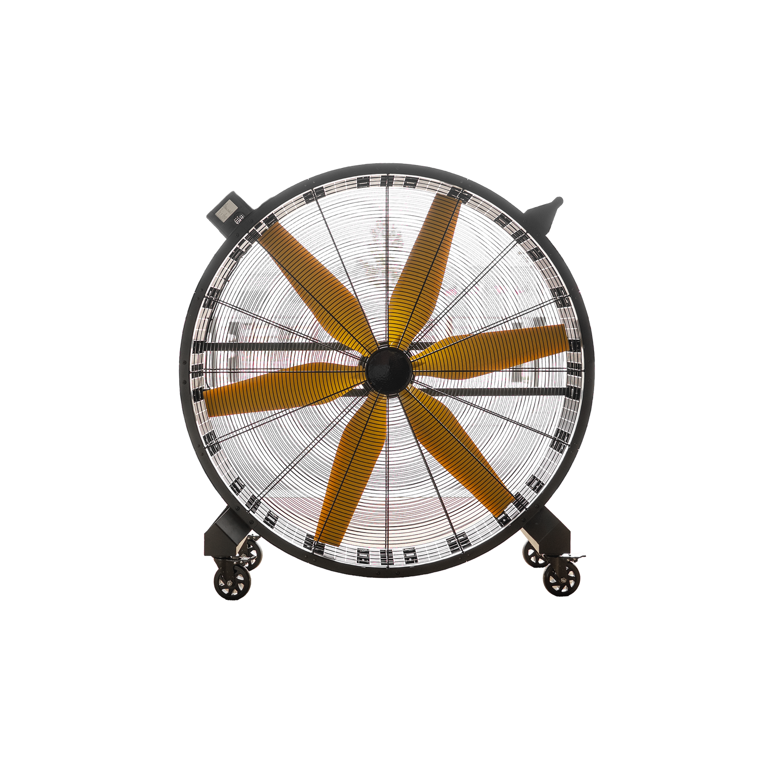 Grooming Deluxe Wired Fan with sturdy handle and integrated brakes