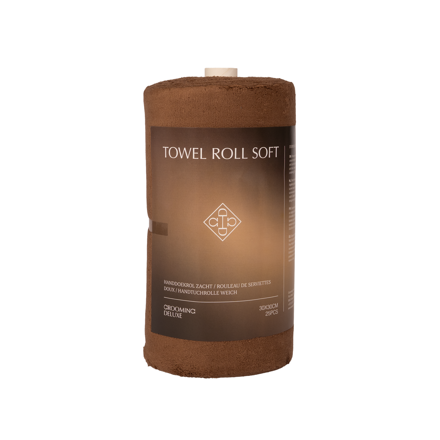 Grooming Deluxe Towel Roll Soft set of 25 microfiber towels