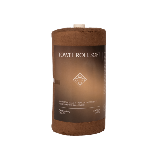 Grooming Deluxe Towel Roll Soft set of 25 microfiber towels