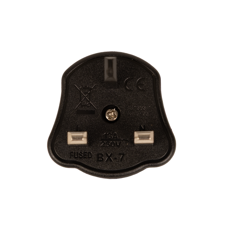 Grooming Deluxe Wireless Fan charging accessory for UK outlets