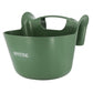 Transportable feed bucket for horses