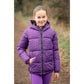 HKM Amina water-resistant kids riding jacket with reflective details