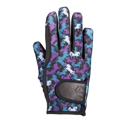 HKM Riding Gloves Amina for children with insulating construction