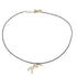 Penelope Equestrian Necklace with a silver horse pendant.