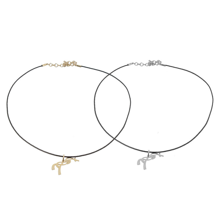 Horse pendant necklace with a delicate chain for everyday wear.