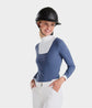 Breathable show shirt with ventilation panels