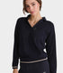Thermoregulating riding top for female riders blue