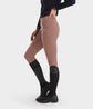 Horse Pilot women’s performance riding breeches soft brown