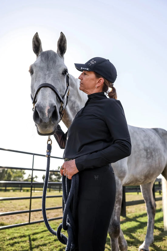 Horse Pilot X Perform Iconic Laura Kraut women breeches with ergonomic fit and knee grip.