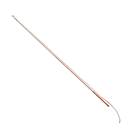 Horse training lunge whip featuring a cord end for precise communication