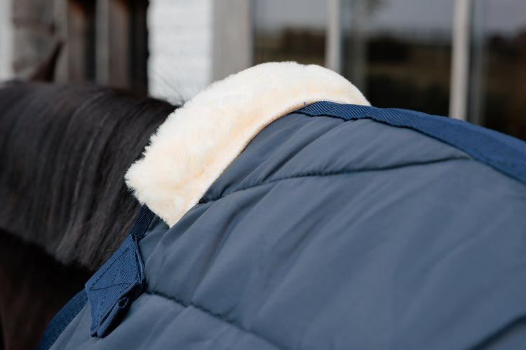 Horse turnout rug liner 300g for additional warmth during colder weather.