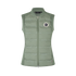 Hybrid bodywarmer with softshell panels