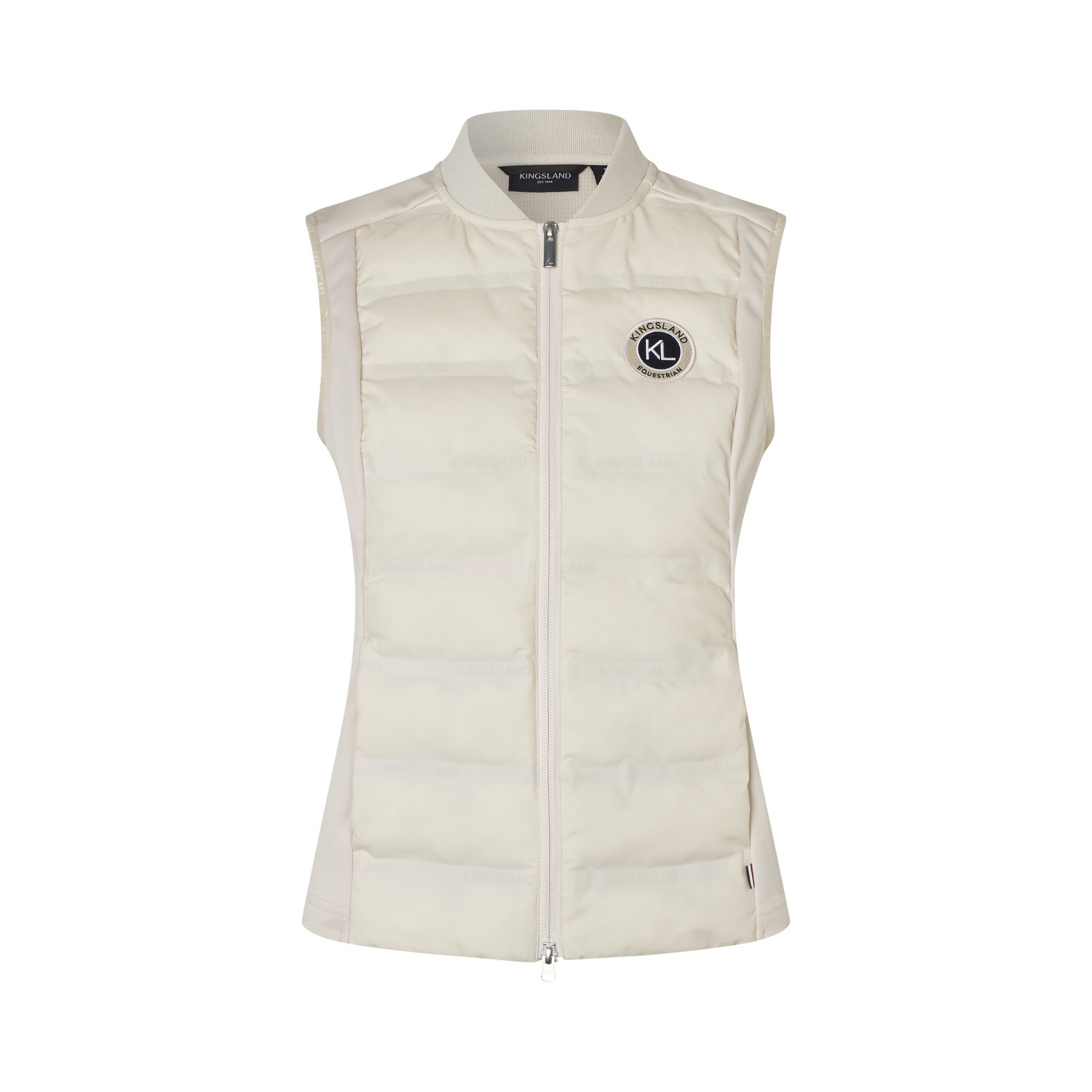 Sporty ladies vest for riding and stable wear
