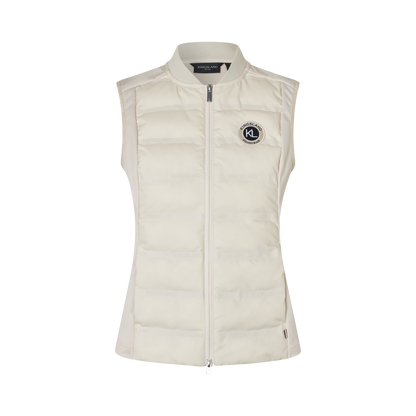 Sporty ladies vest for riding and stable wear