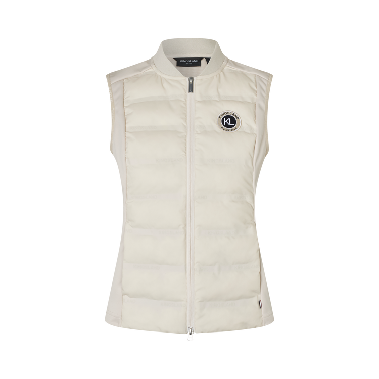 Sporty ladies vest for riding and stable wear