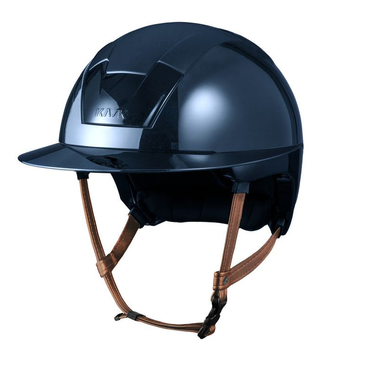 blue shine Kask helmet