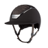 KASK Star Lady Chrome Origin riding helmet with Swarovski® crystals and a wide brim.