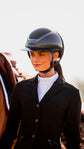 Kask ladies horseback riding helmet with sun brim