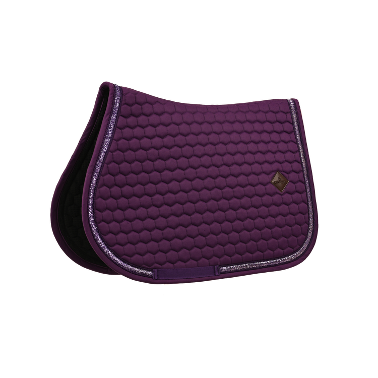 Kentucky Saddle Pad Glitter Band combining technical comfort with refined equestrian style.