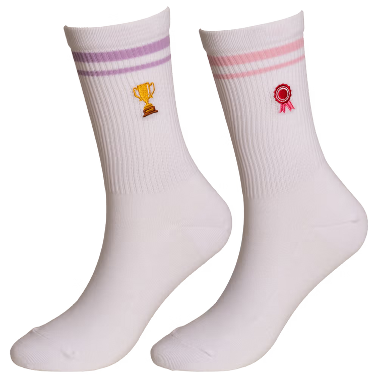 Kentucky equestrian sport socks designed for training, shows and stable days.
