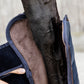Horse travel boots for show season to protect legs during transport.
