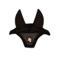 Kentucky Wellington Unicorn Soundless Fly Veil in black with sound-reducing ears.