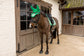Kentucky Fly Veil Wellington Velvet Pied-de-Poule with elegant piping