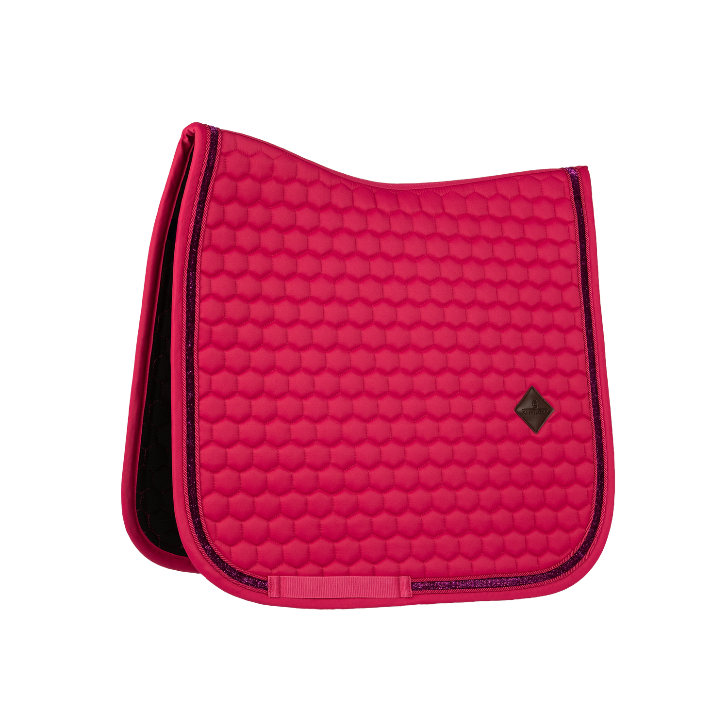 Kentucky Glitter Band Saddle Pad with sophisticated detailing for a polished equestrian look.